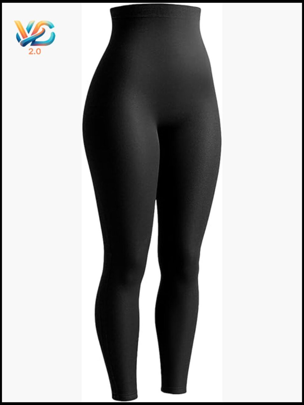 High Waisted Tummy Control Compression Leggings Shapewear Non See Through - Picture 1 of 7